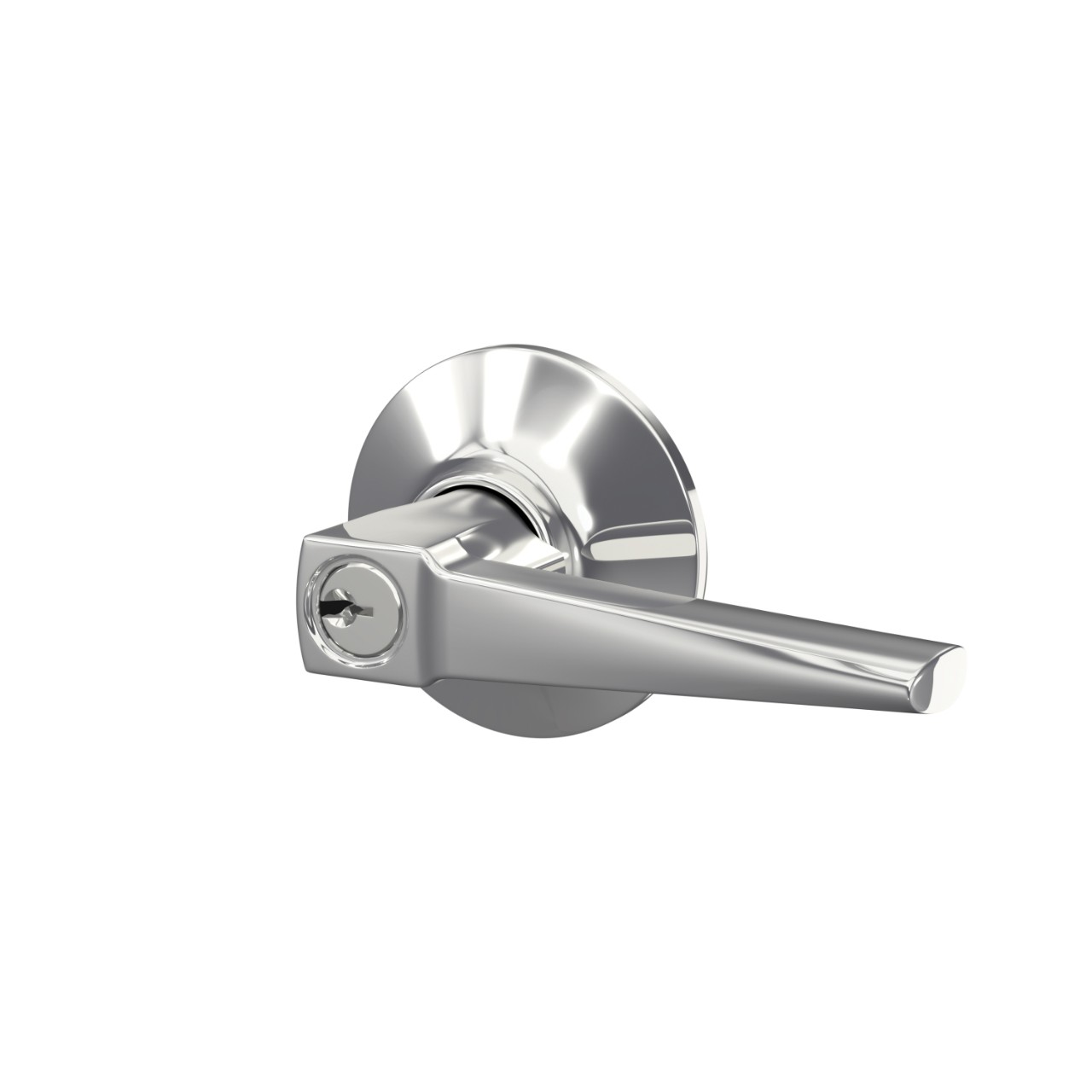 Eller Lever Keyed Entry Lock with Plymouth Trim