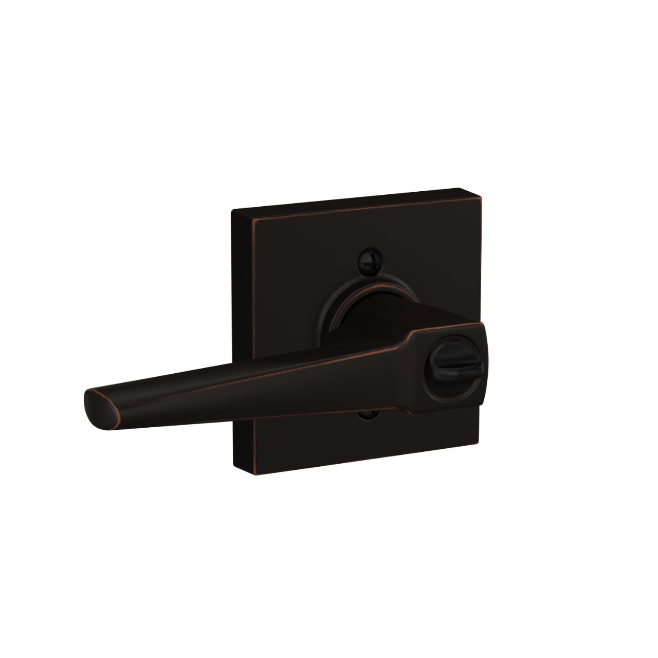 Eller Lever Keyed Entry Lock with Collins Trim