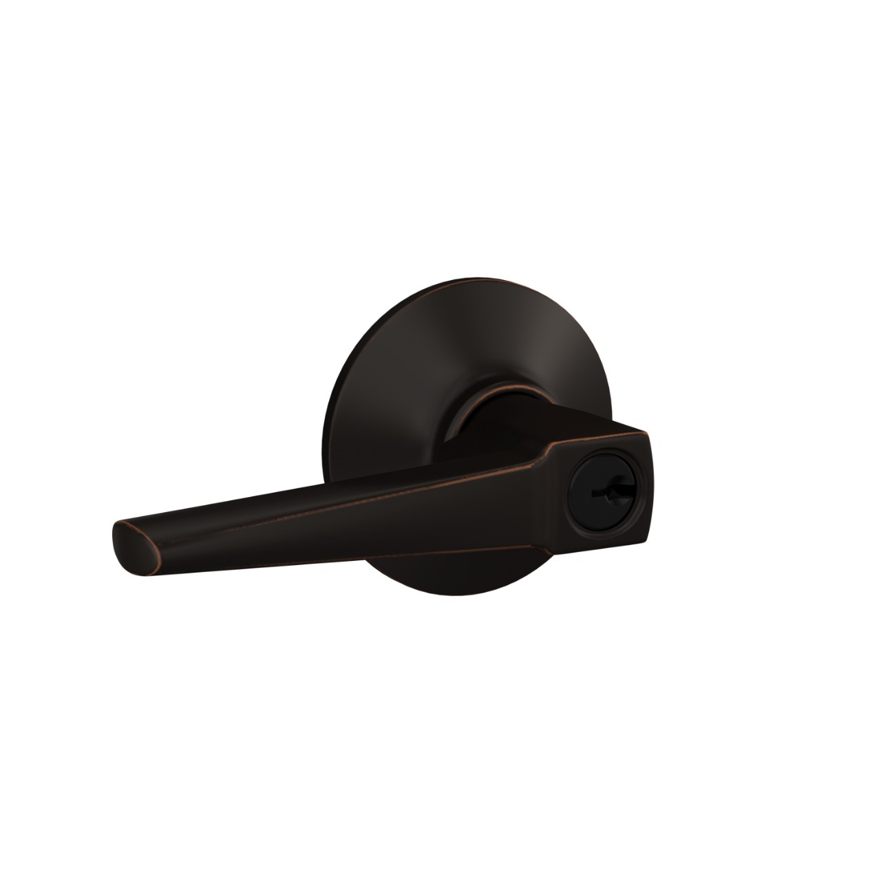 Eller Lever Keyed Entry Lock with Plymouth Trim