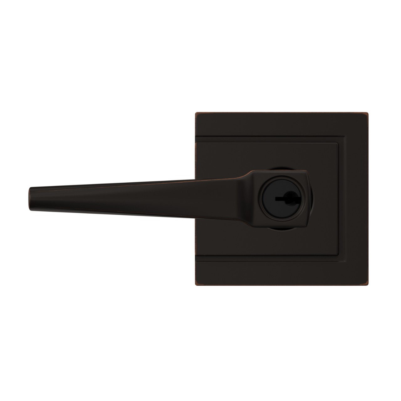 Eller Lever Keyed Entry Lock with Upland Trim