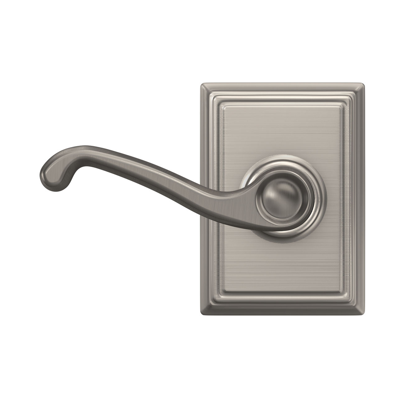 Flair Lever Hall & Closet Lock with Addison Trim