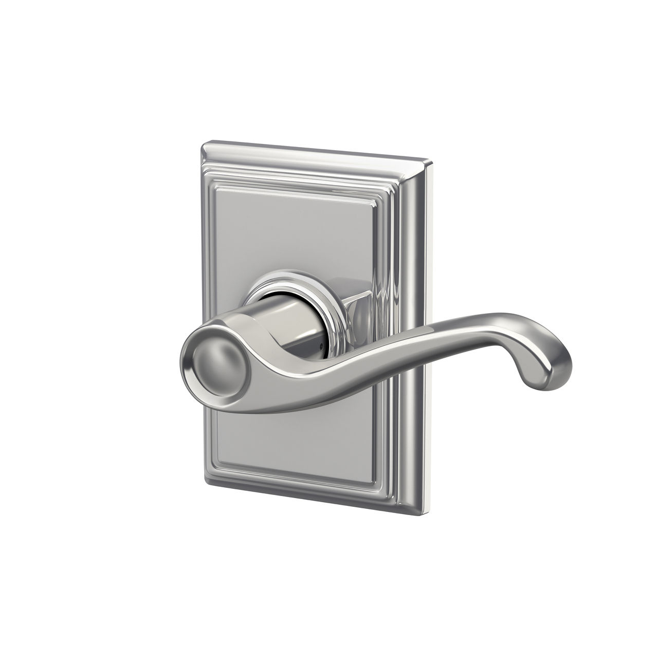 Flair Lever Hall & Closet Lock with Addison Trim