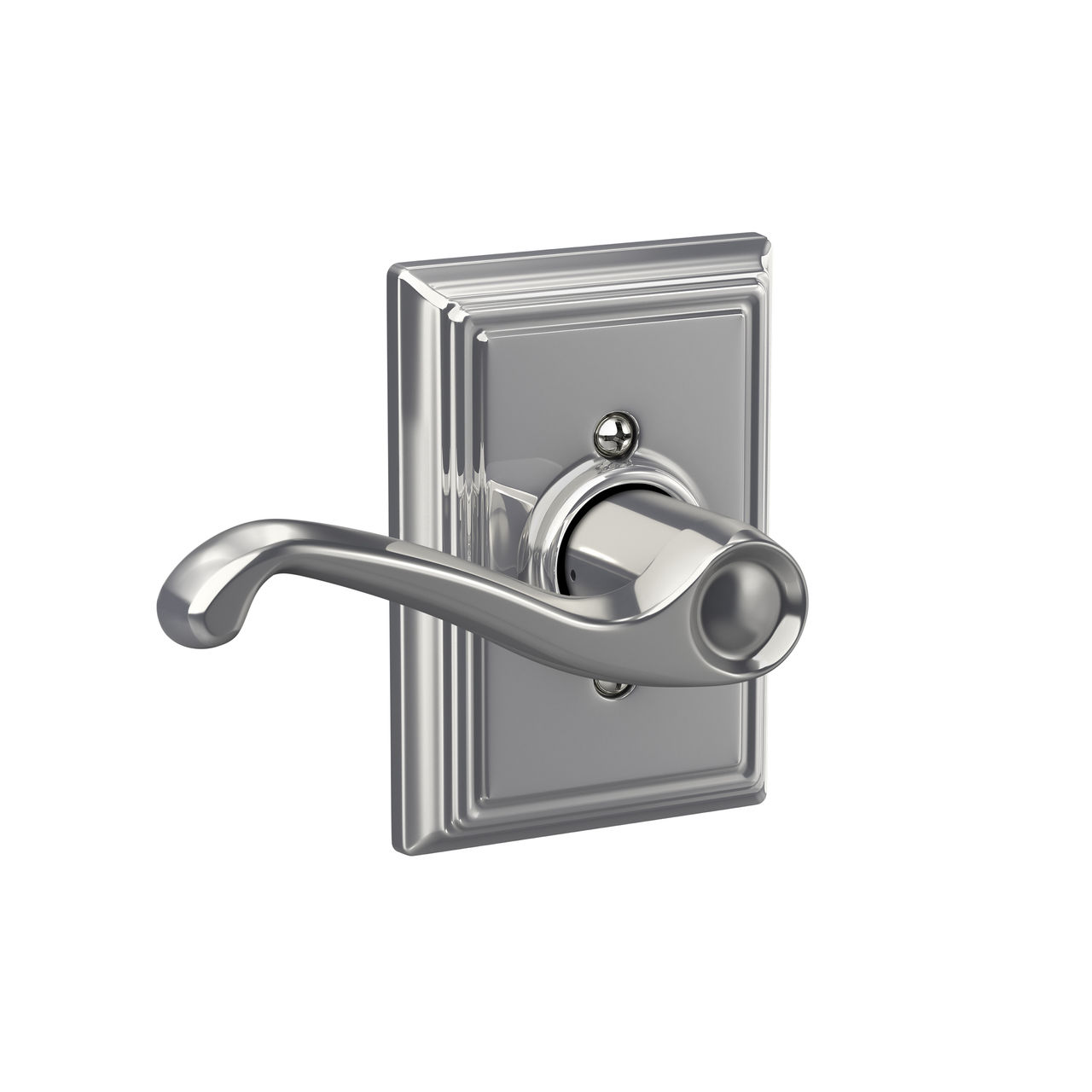 Flair Lever Hall & Closet Lock with Addison Trim