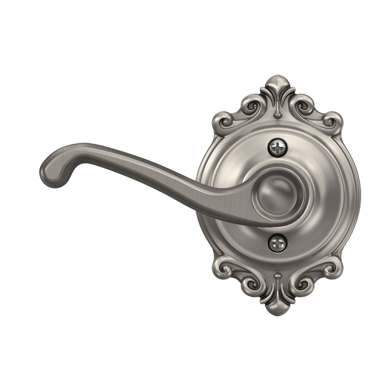 Flair Non-Turning (Dummy) Door Lever with Brookshire Trim