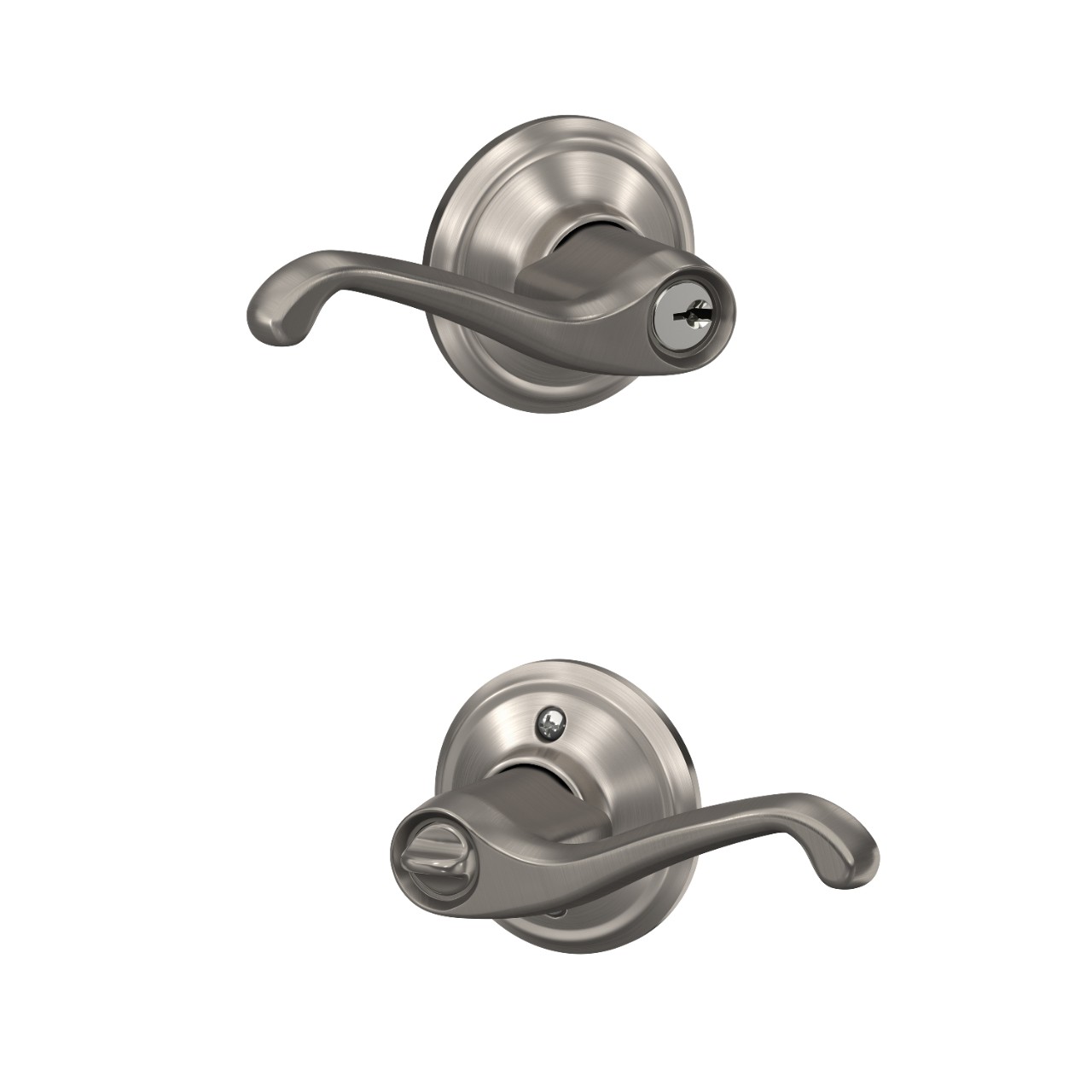 Flair Lever Keyed Entry Lock