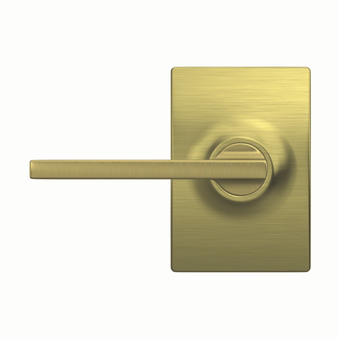 Latitude Lever Hall & Closet Lock with Century Trim