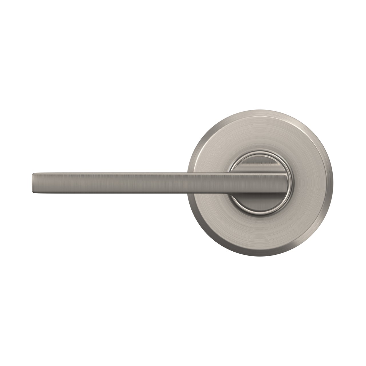 Latitude Lever Hall & Closet Lock with Greyson Trim