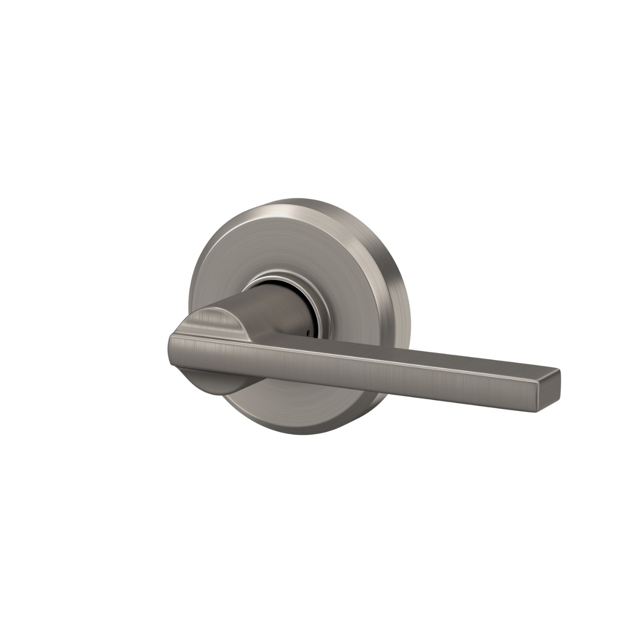 Latitude Lever Hall & Closet Lock with Greyson Trim