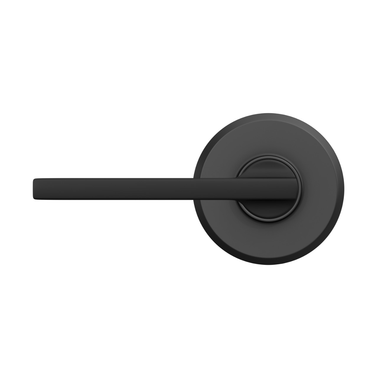Latitude Lever Hall & Closet Lock with Greyson Trim