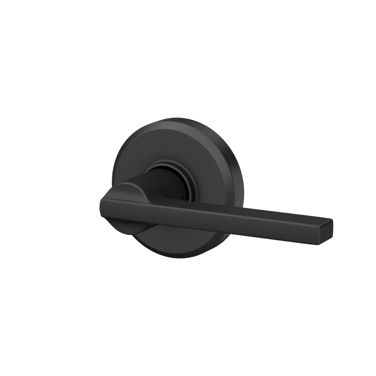Latitude Lever Hall & Closet Lock with Greyson Trim