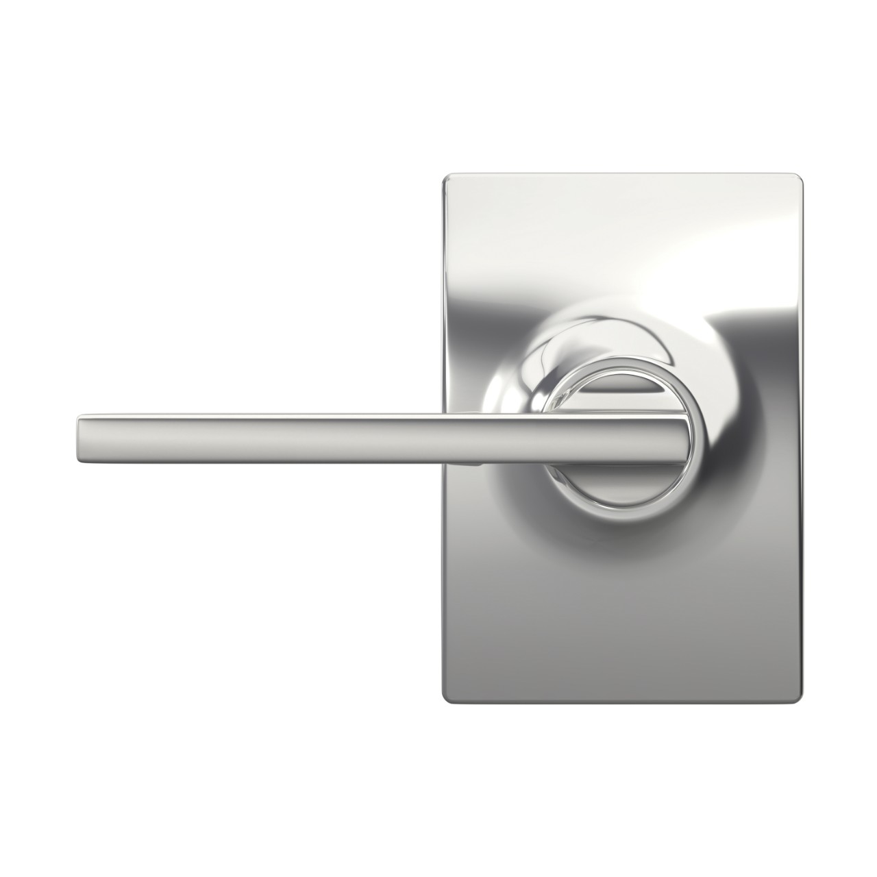 Latitude Lever Hall & Closet Lock with Century Trim
