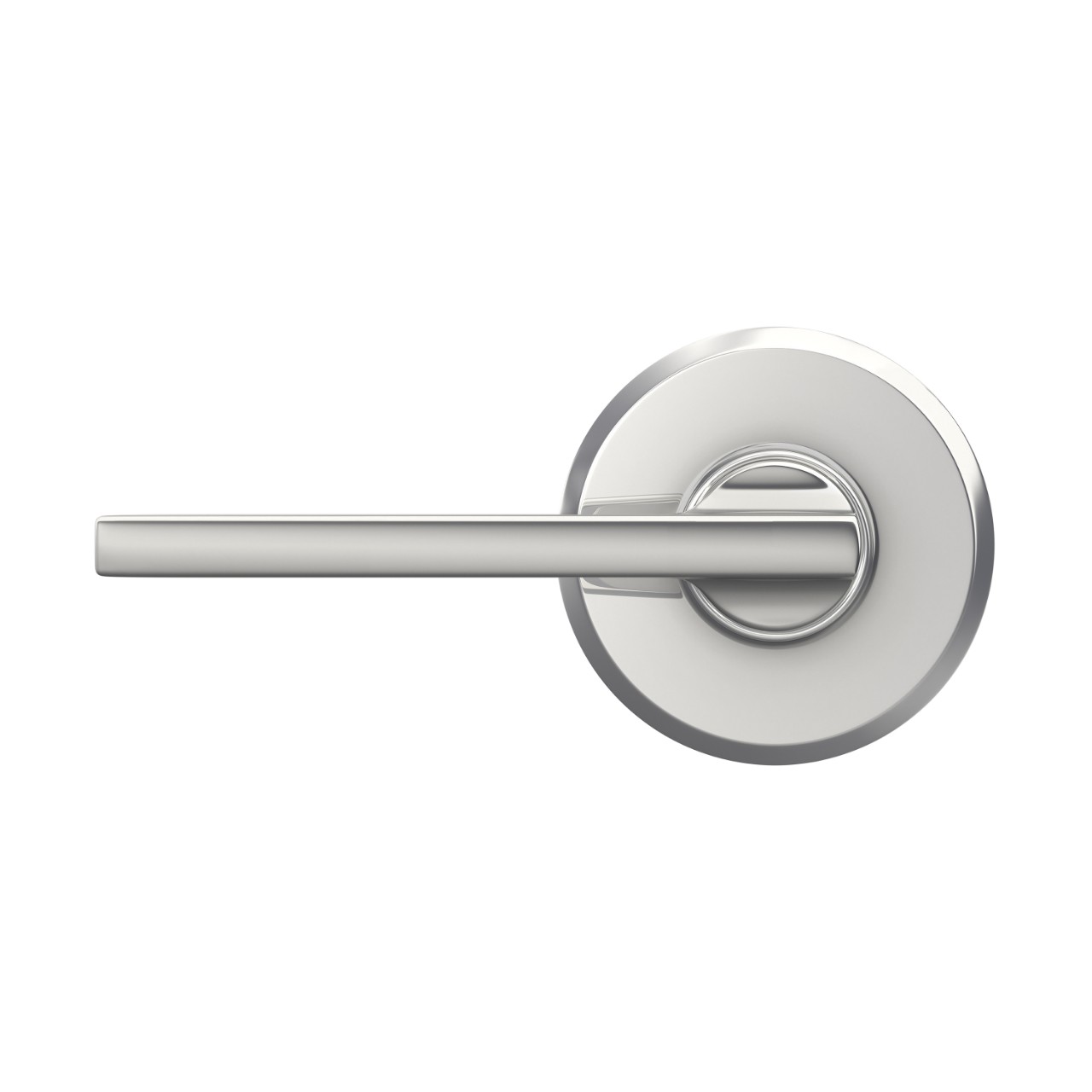 Latitude Lever Hall & Closet Lock with Greyson Trim