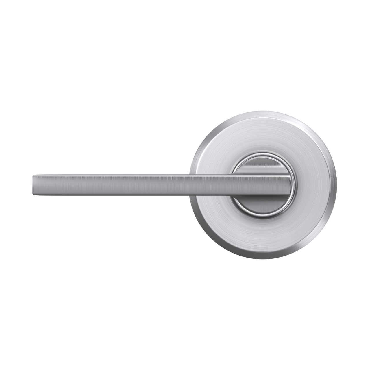 Latitude Lever Hall & Closet Lock with Greyson Trim