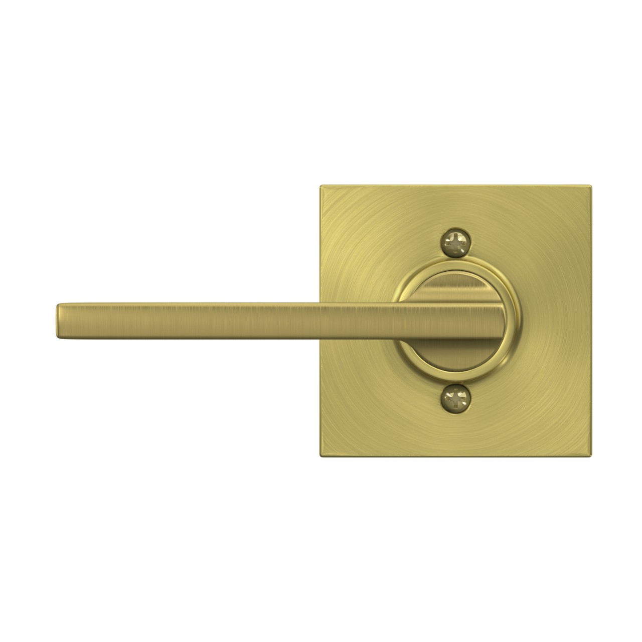 Latitude Non-Turning (Dummy) Door Lever with Collins Trim