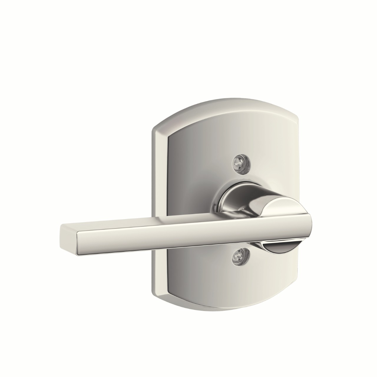 Latitude Non-Turning (Dummy) Door Lever with Greenwich Trim