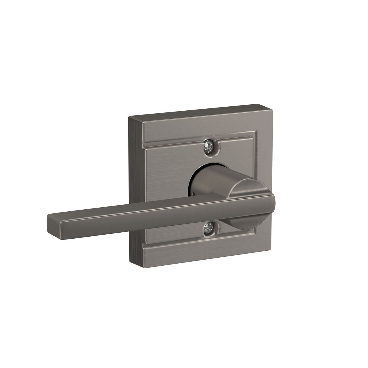 Latitude Non-Turning (Dummy) Door Lever with Upland Trim