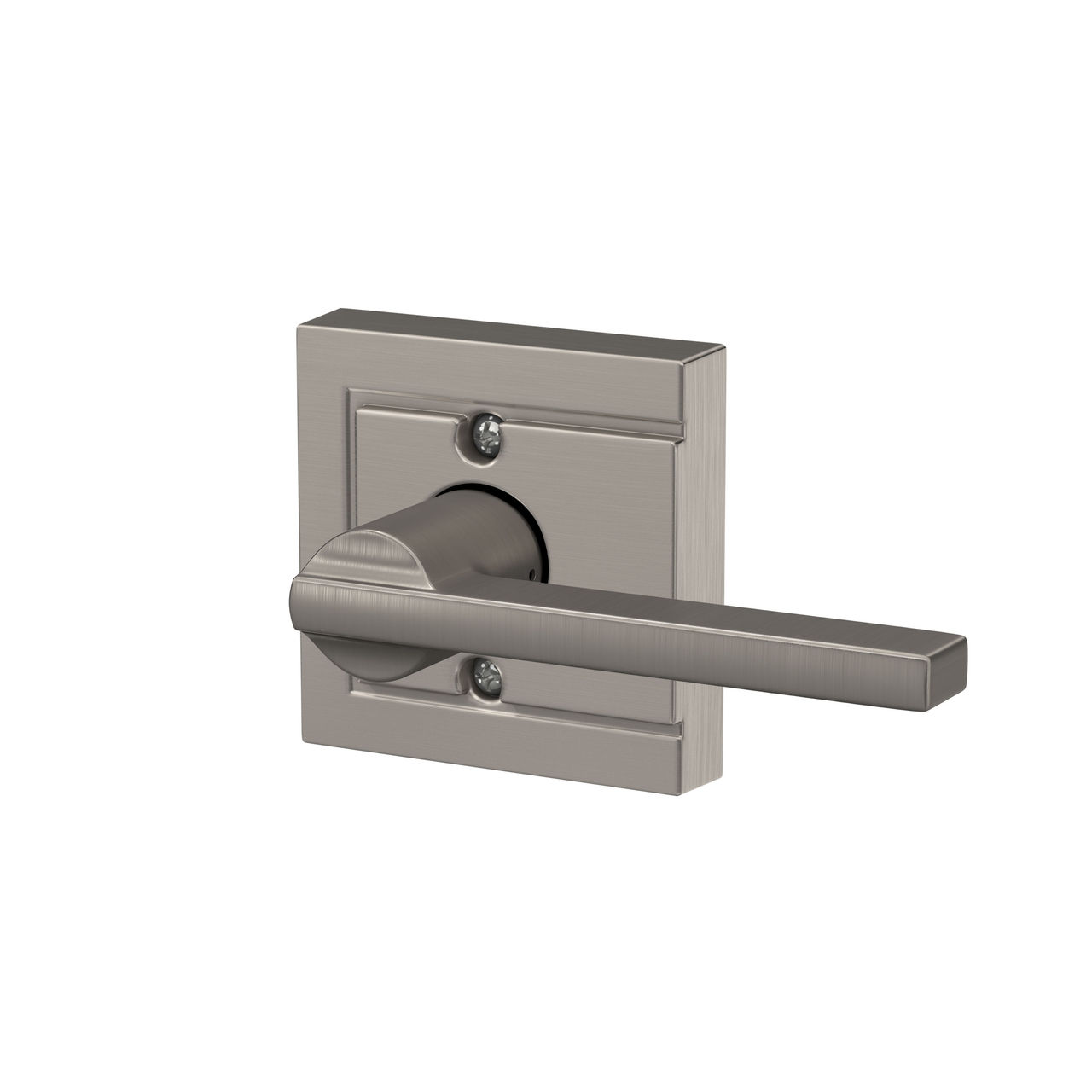 Latitude Non-Turning (Dummy) Door Lever with Upland Trim