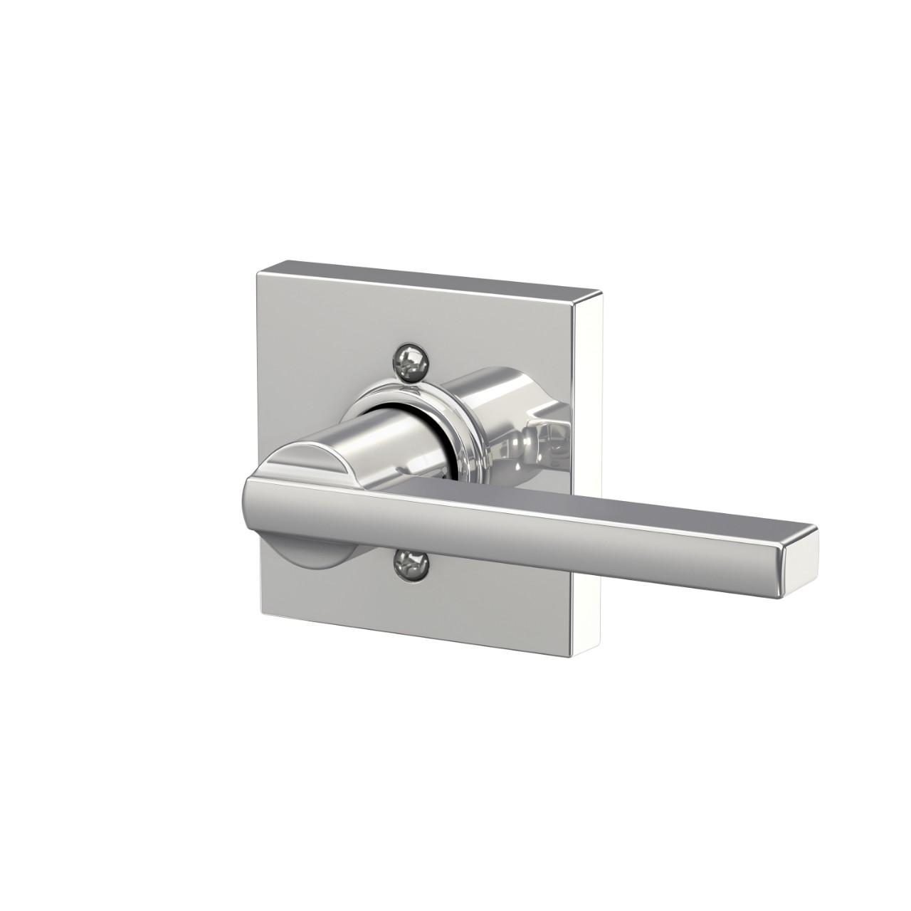 Latitude Non-Turning (Dummy) Door Lever with Collins Trim