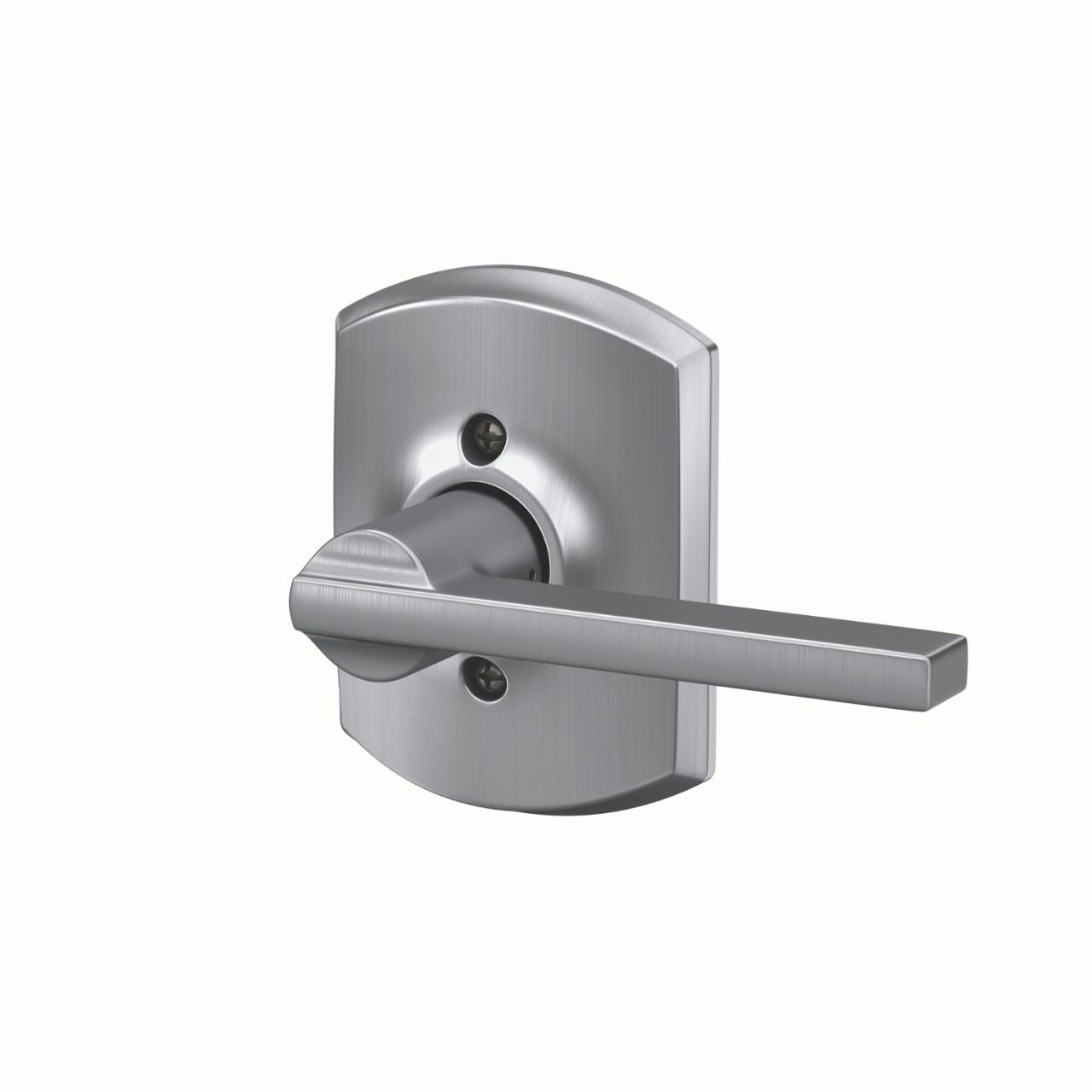 Latitude Non-Turning (Dummy) Door Lever with Greenwich Trim