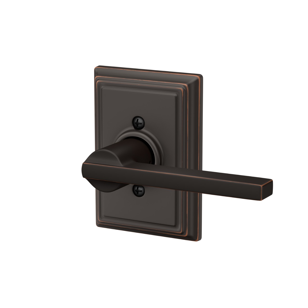 Latitude Non-Turning (Dummy) Door Lever with Addison Trim