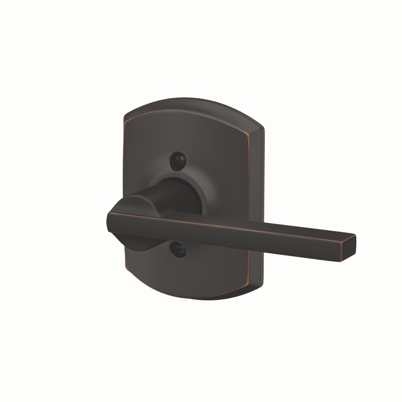 Latitude Non-Turning (Dummy) Door Lever with Greenwich Trim