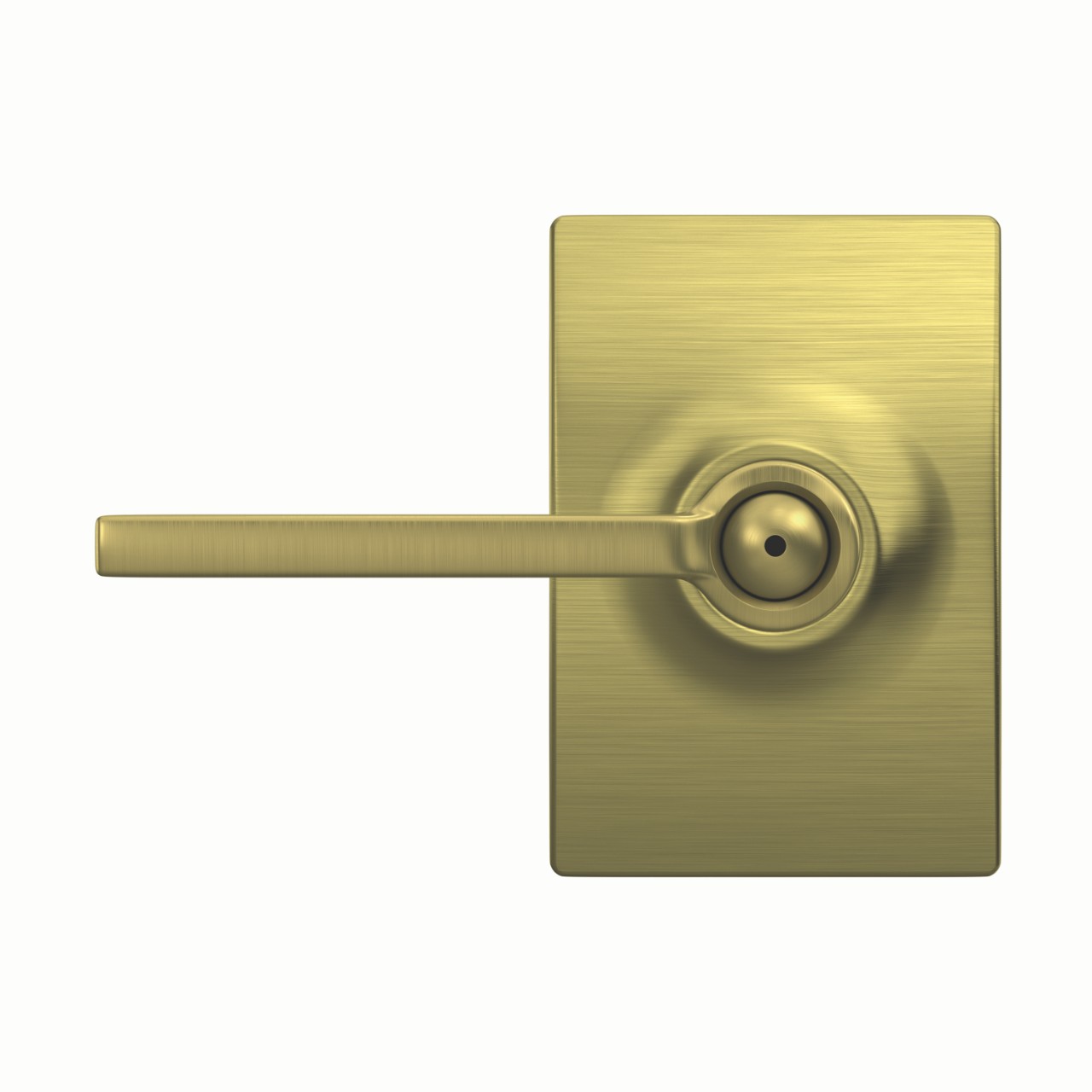 Latitude Lever Bed & Bath Lock with Century Trim