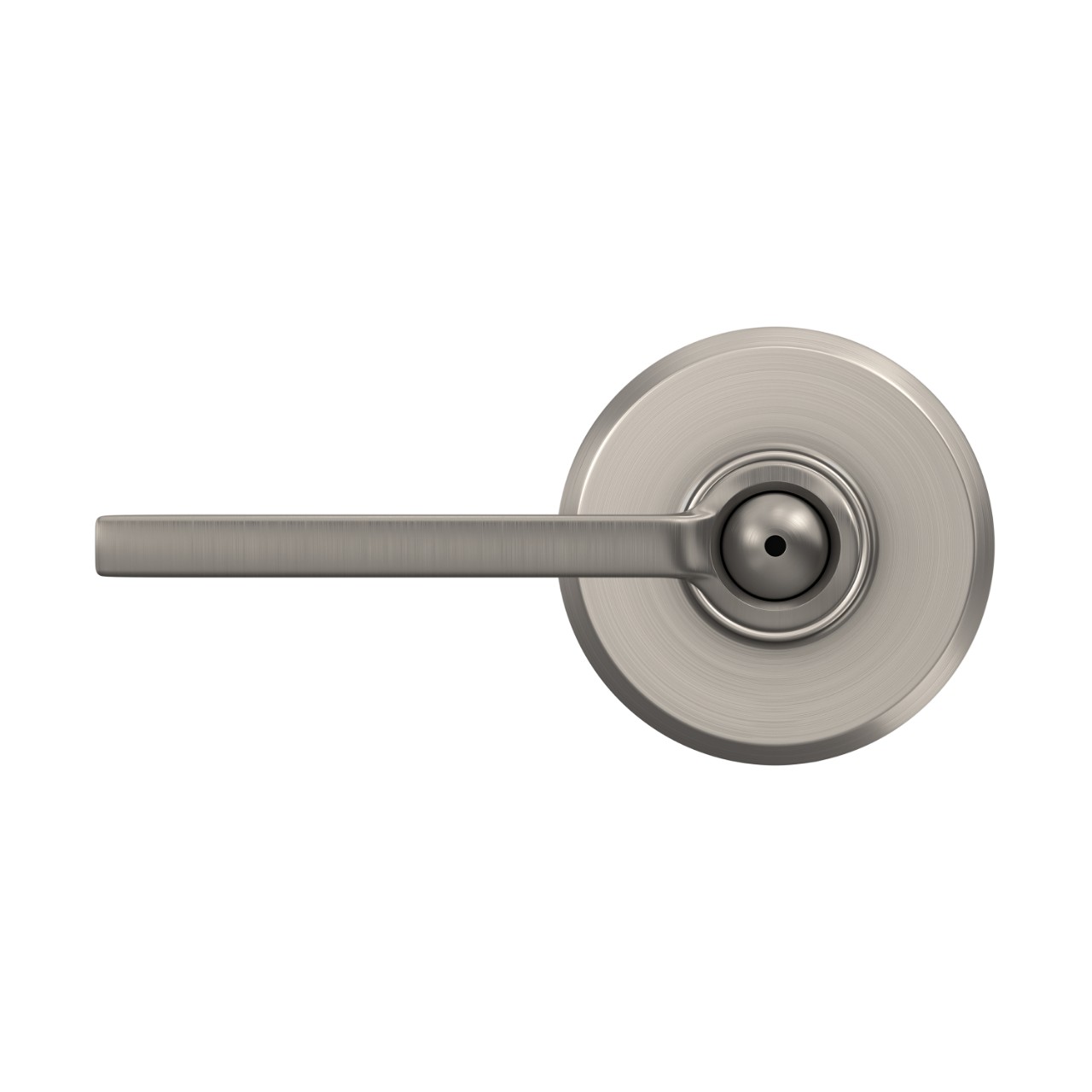 Latitude Lever Bed & Bath Lock with Greyson Trim