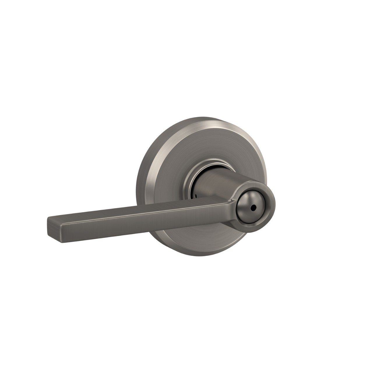 Latitude Lever Bed & Bath Lock with Greyson Trim