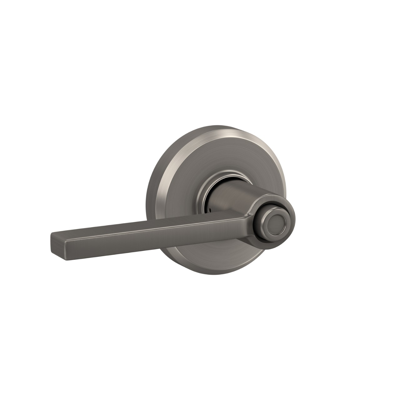 Latitude Lever Bed & Bath Lock with Greyson Trim
