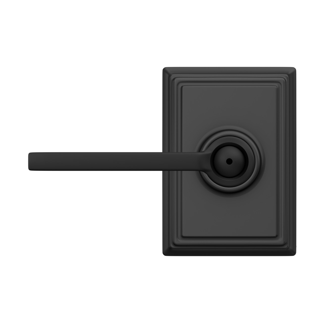 Latitude Lever Bed & Bath Lock with Addison Trim