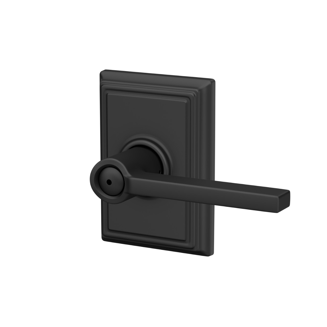 Latitude Lever Bed & Bath Lock with Addison Trim