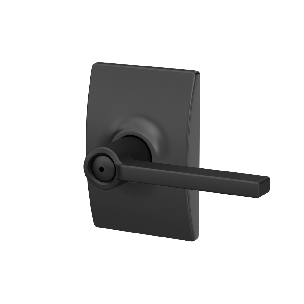 Latitude Lever Bed & Bath Lock with Century Trim