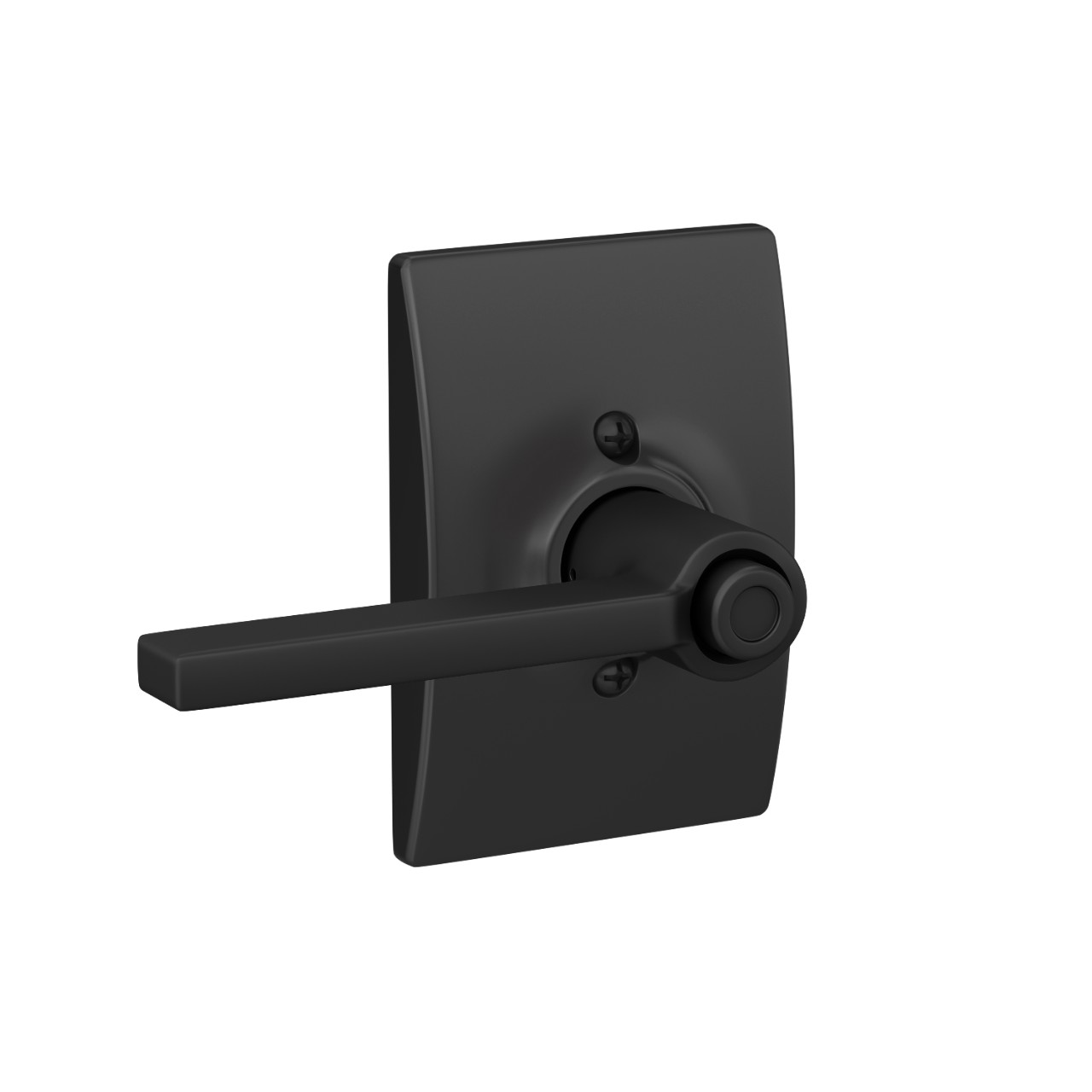 Latitude Lever Bed & Bath Lock with Century Trim