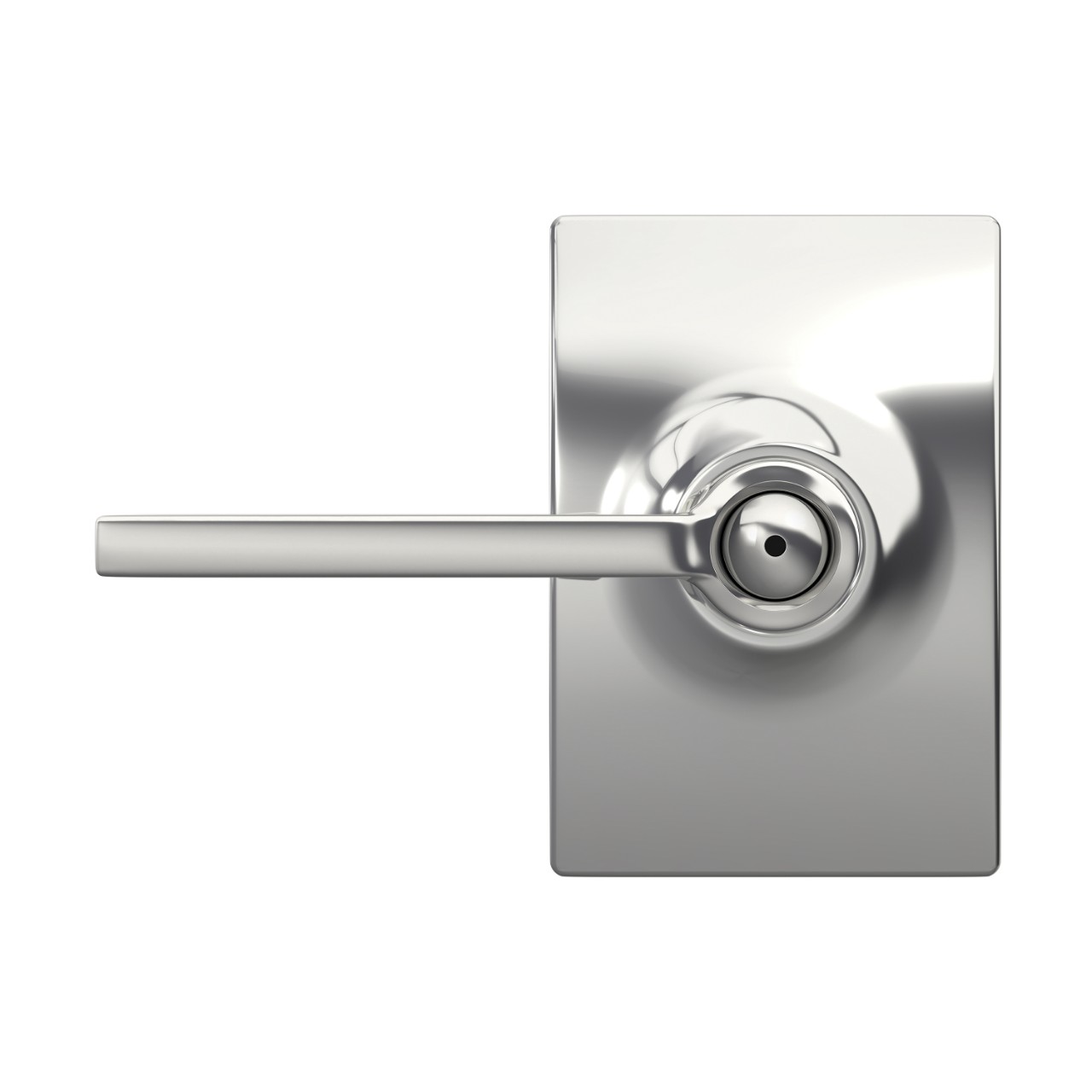 Latitude Lever Bed & Bath Lock with Century Trim