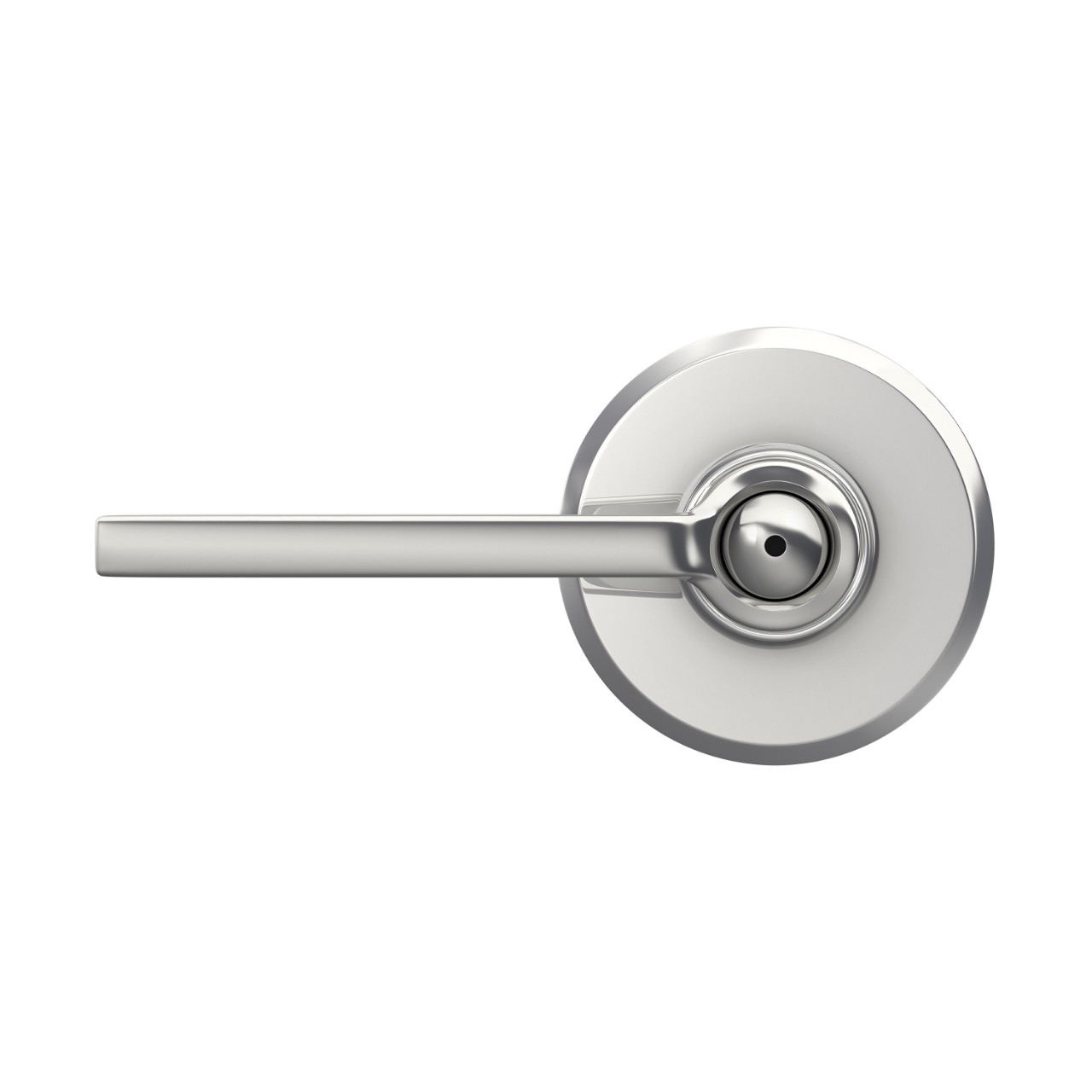Latitude Lever Bed & Bath Lock with Greyson Trim