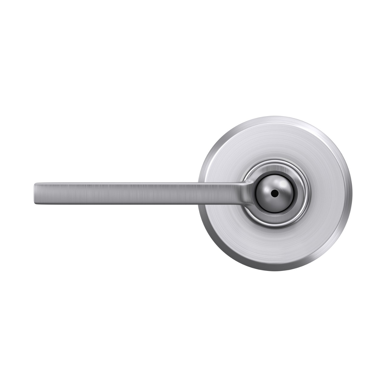 Latitude Lever Bed & Bath Lock with Greyson Trim