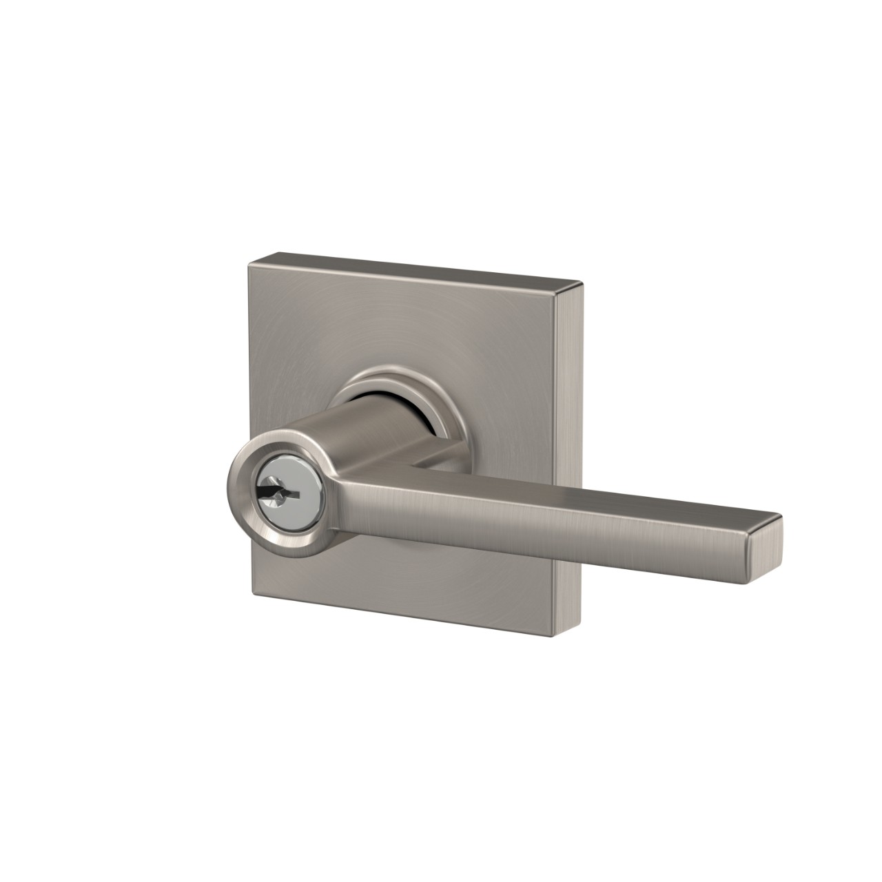Latitude lever Keyed Entry lock with Collins Trim