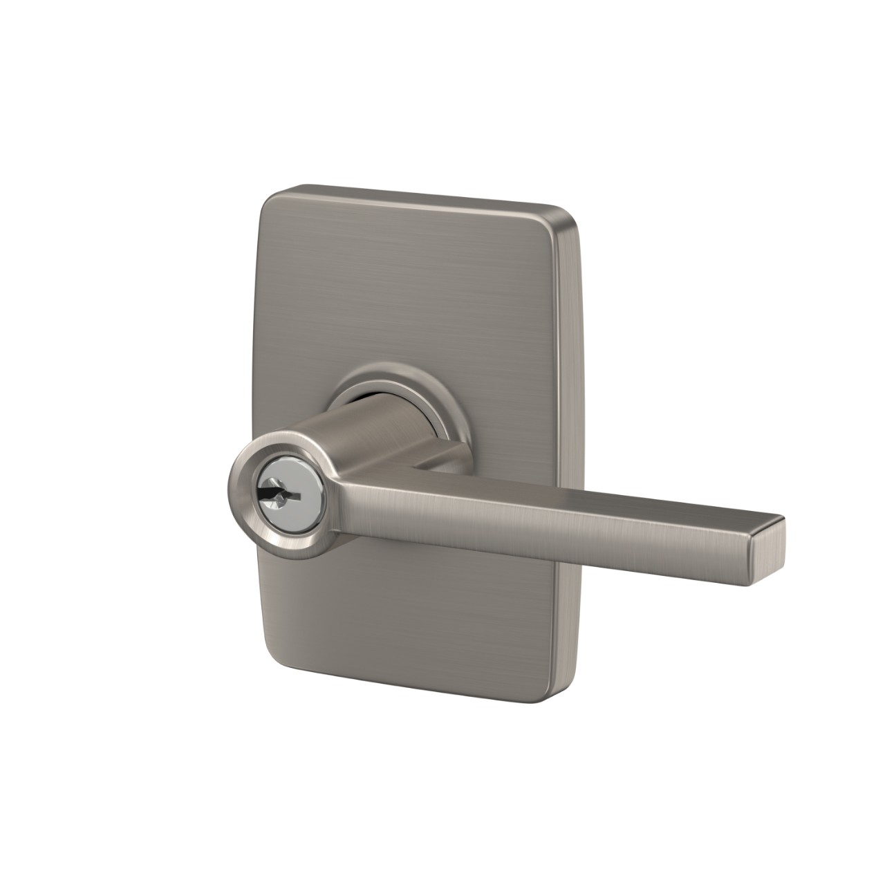 Latitude Lever Keyed Entry Lock with Greene Trim