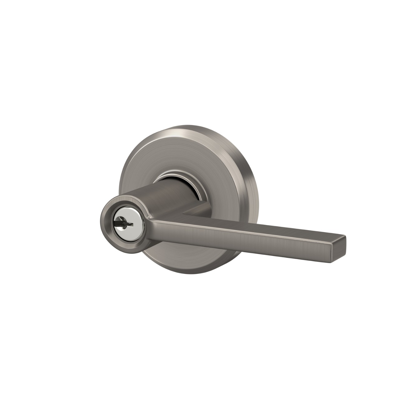 Latitude Lever Keyed Entry Lock with Greyson Trim