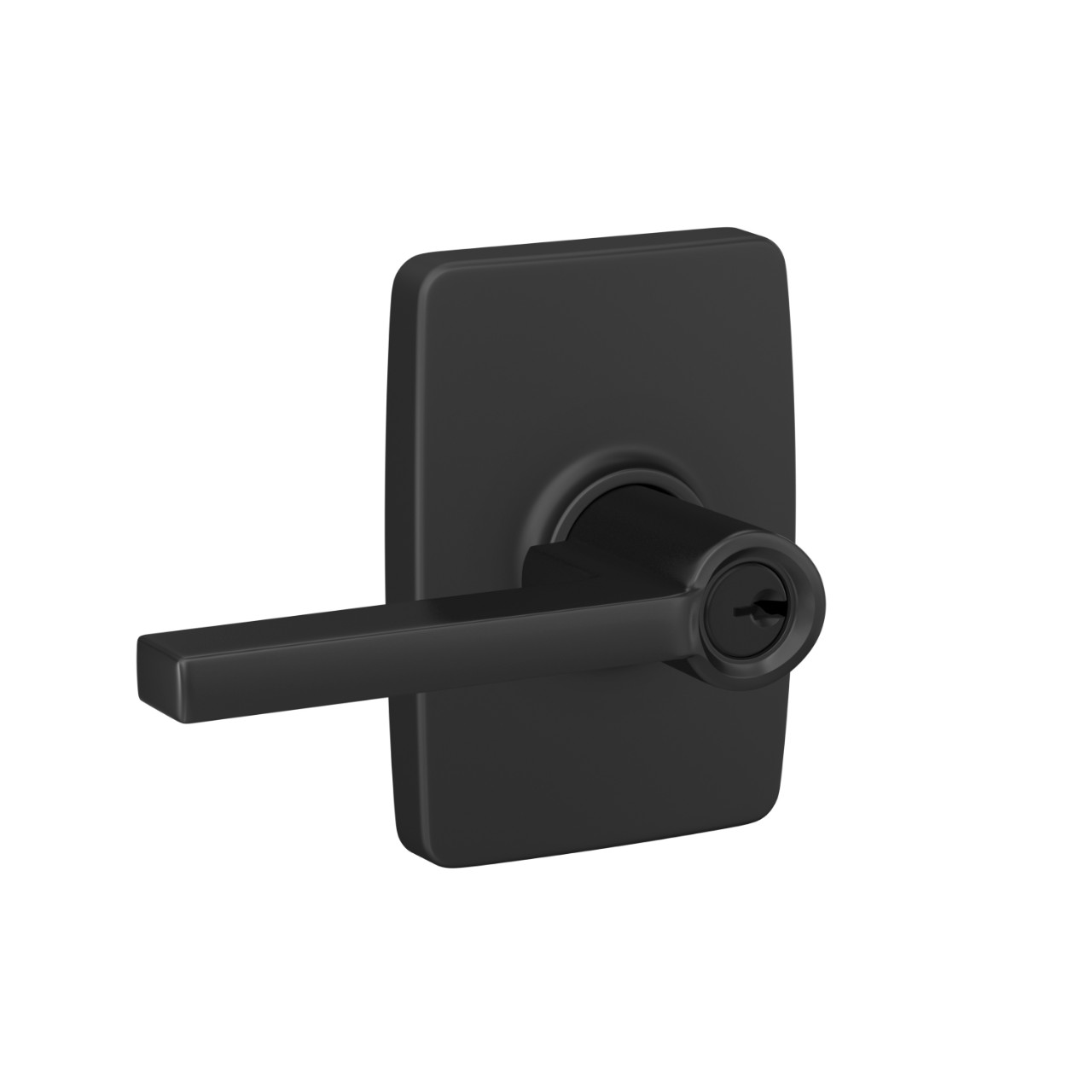 Latitude Lever Keyed Entry Lock with Greene Trim