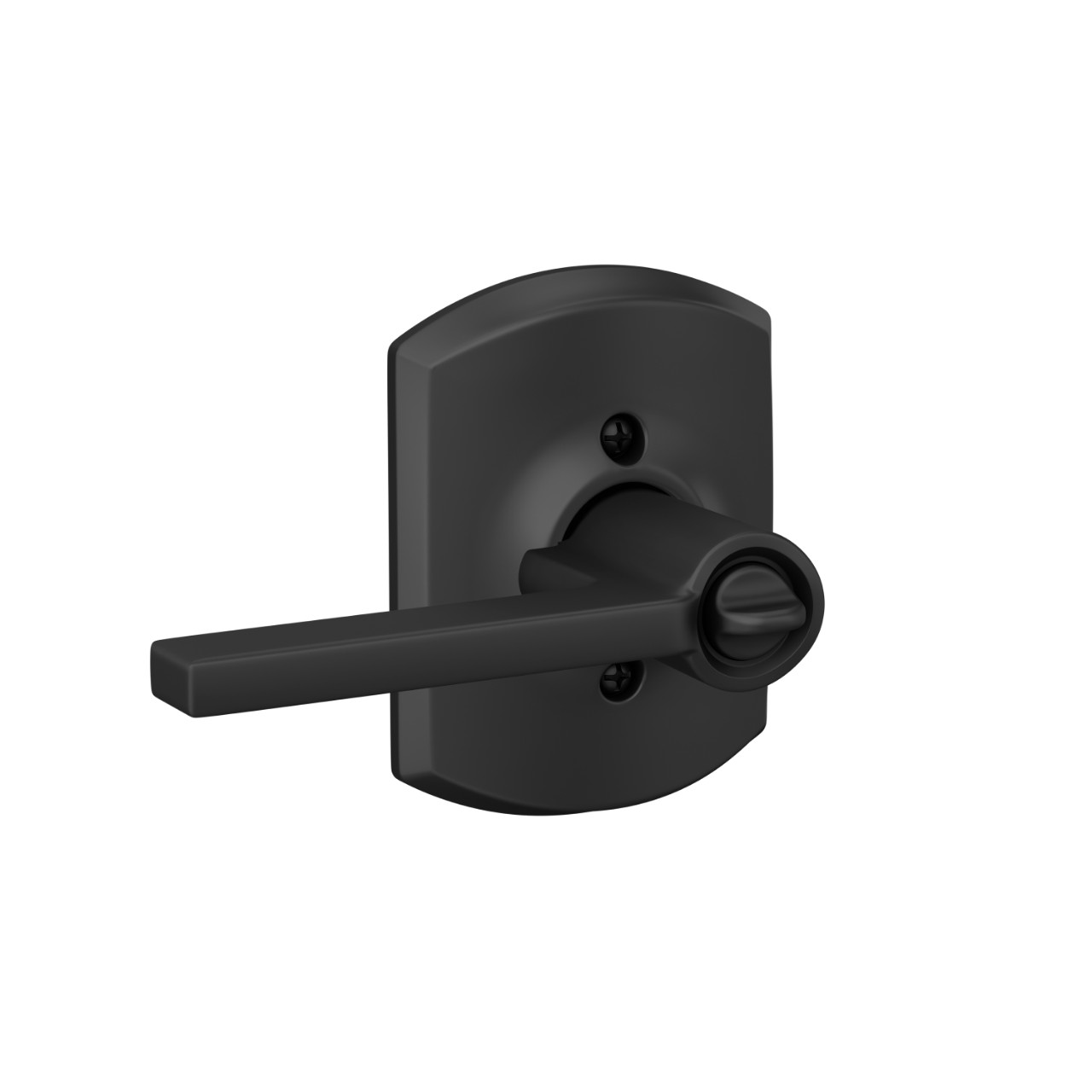 Latitude Lever Keyed Entry Lock with Greenwich Trim