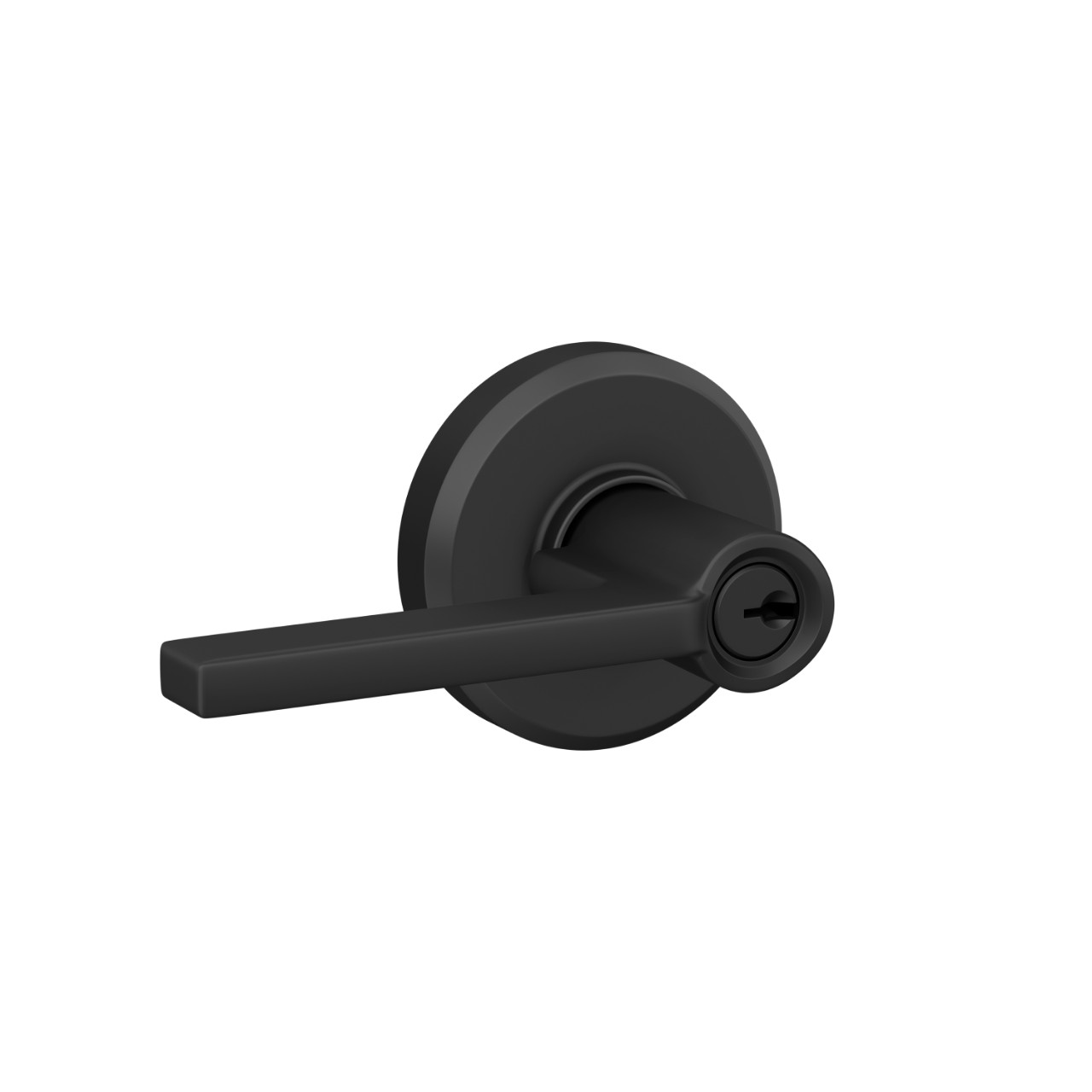 Latitude Lever Keyed Entry Lock with Greyson Trim