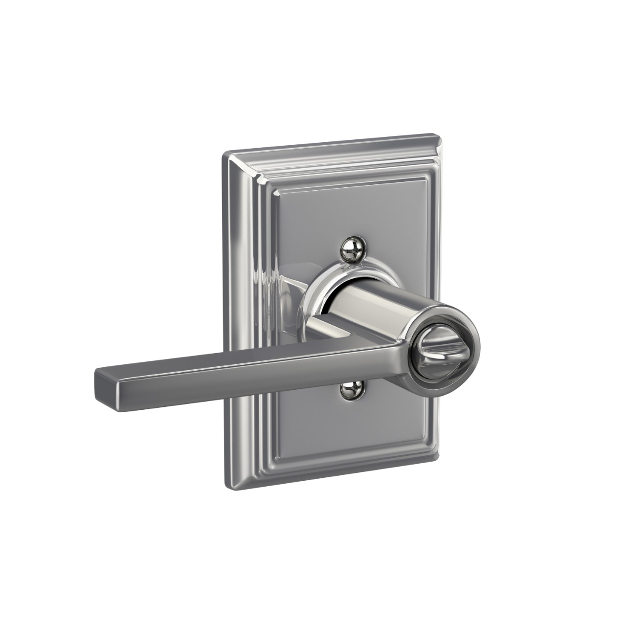 Latitude Lever Keyed Entry Lock with Addison Trim