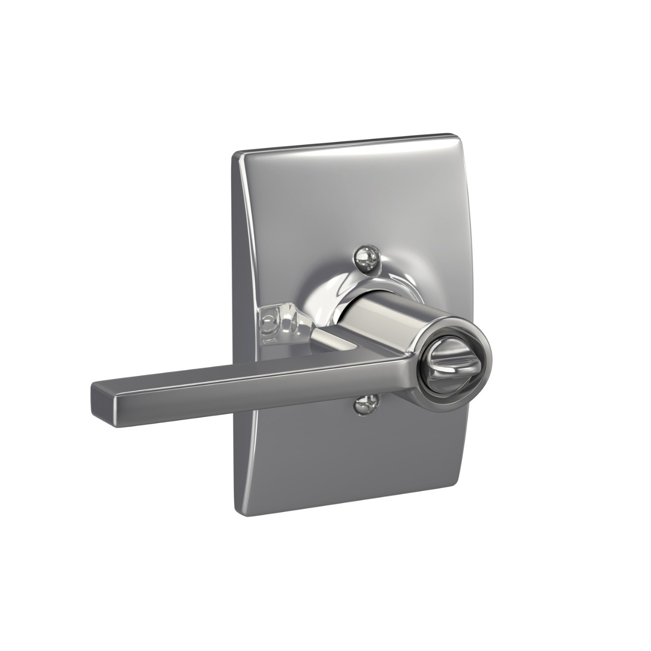 Latitude Lever Keyed Entry Lock with Century Trim