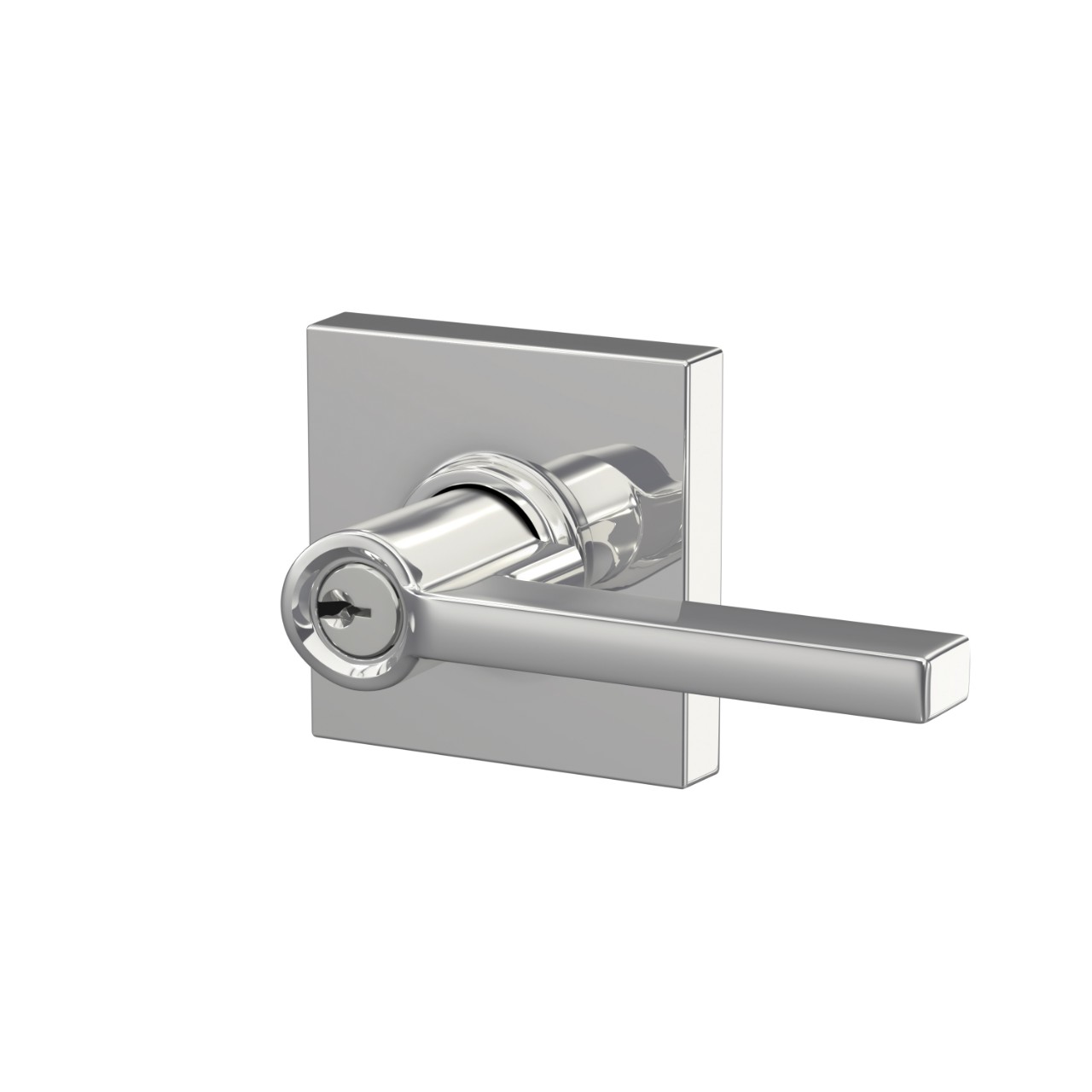 Latitude lever Keyed Entry lock with Collins Trim