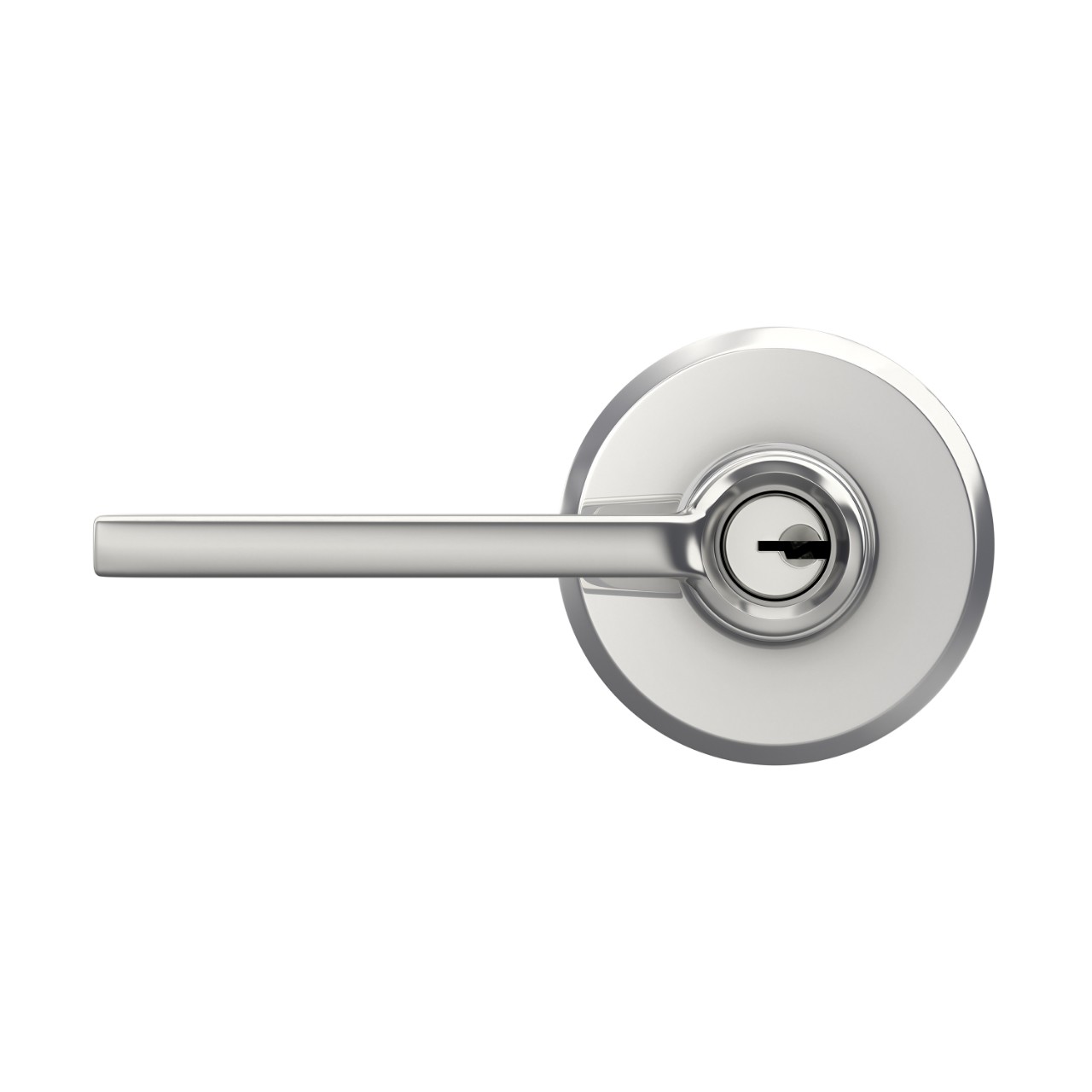 Latitude Lever Keyed Entry Lock with Greyson Trim