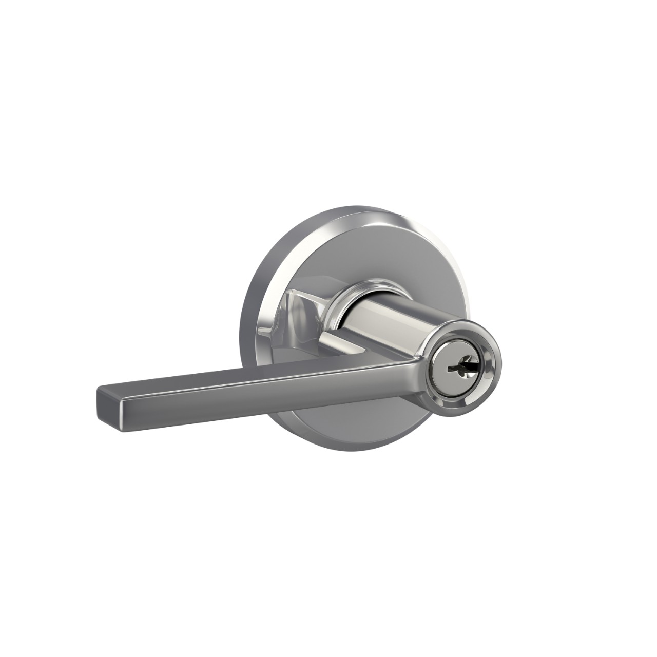 Latitude Lever Keyed Entry Lock with Greyson Trim