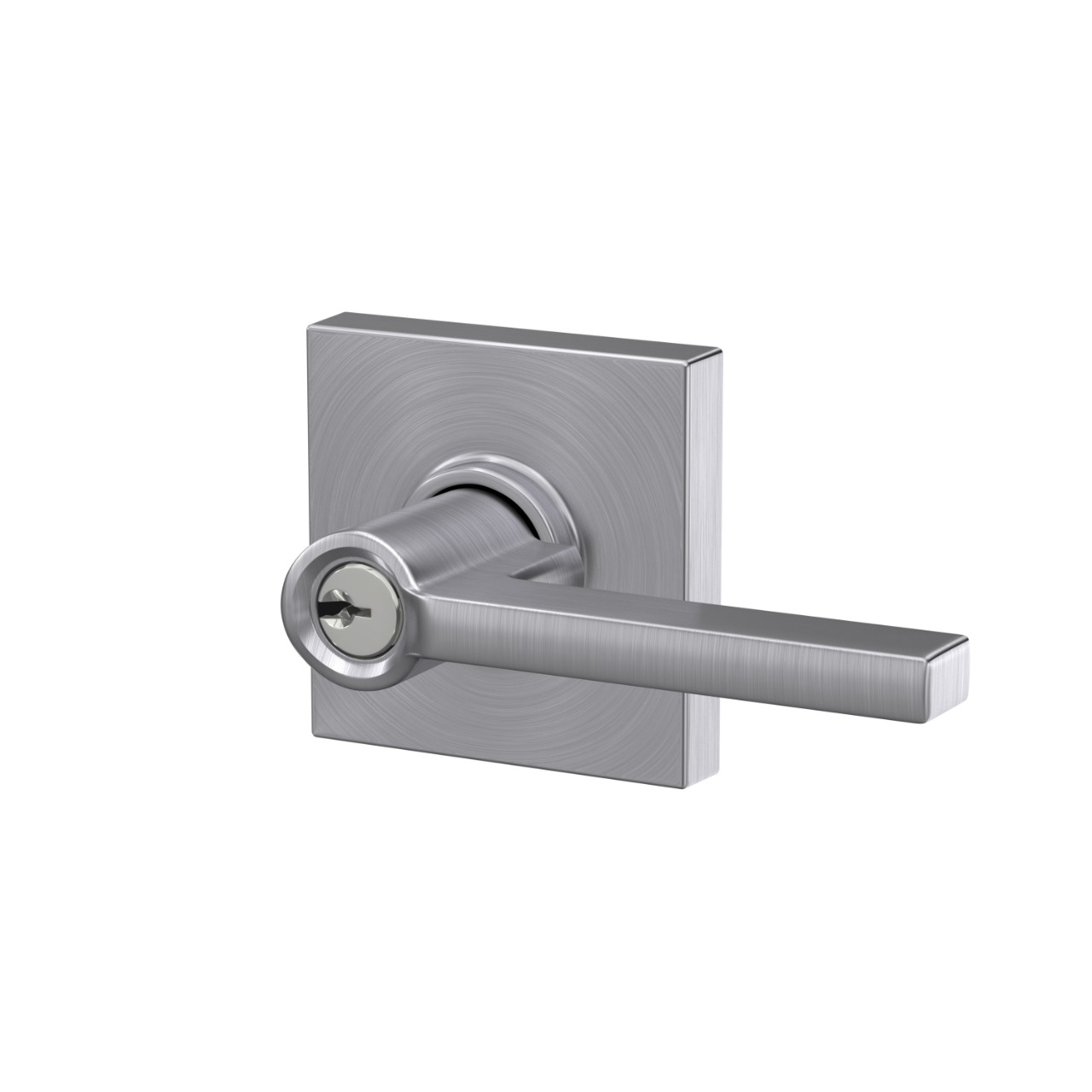 Latitude lever Keyed Entry lock with Collins Trim