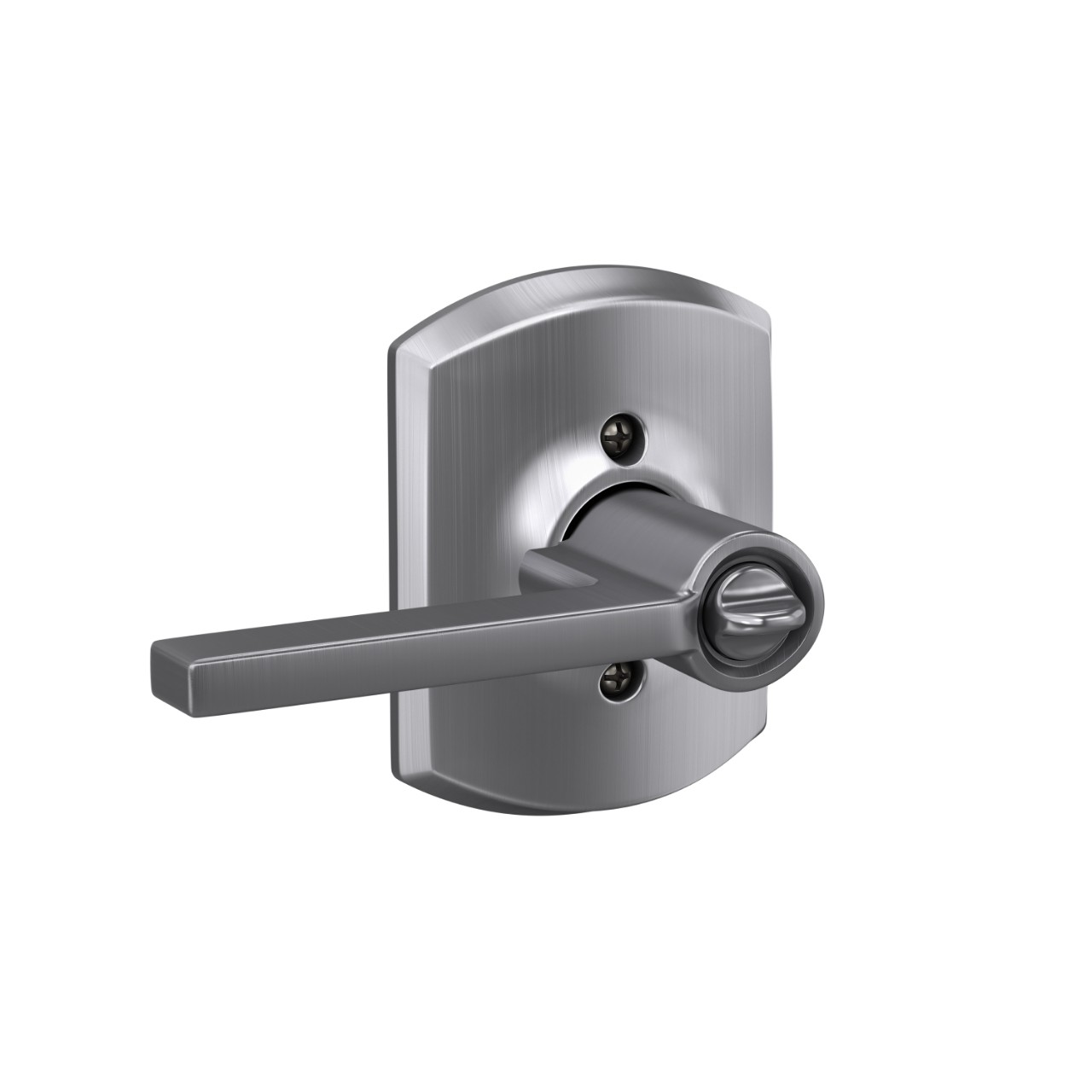 Latitude Lever Keyed Entry Lock with Greenwich Trim