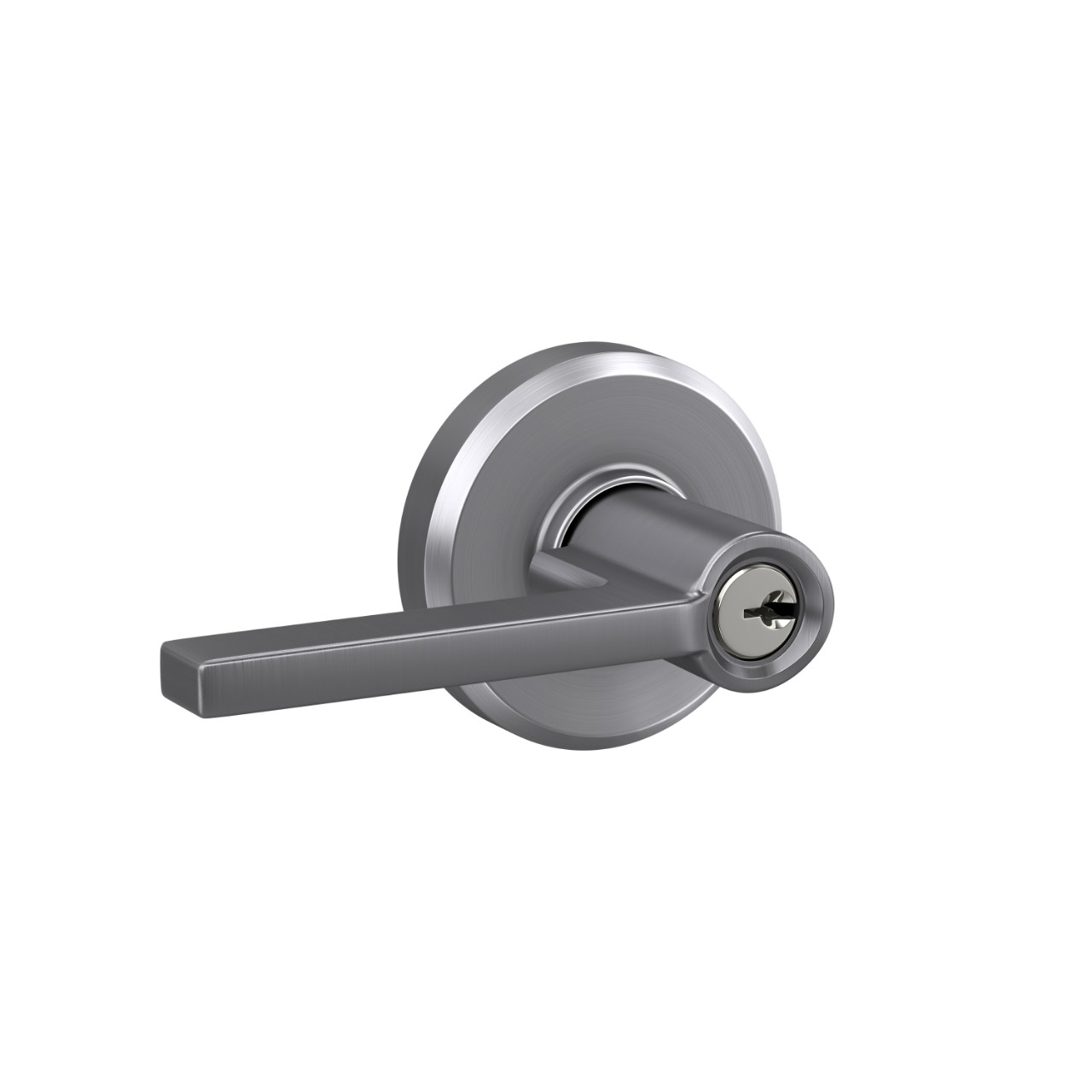 Latitude Lever Keyed Entry Lock with Greyson Trim